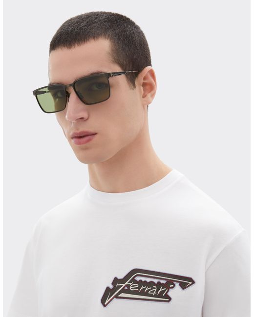 Ferrari Green Sunglasses for men