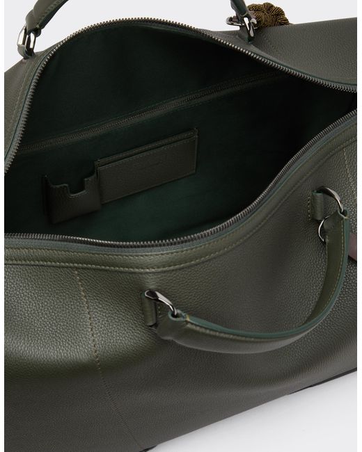 Ferrari Black Reconditioned By Gt Soft Duffle Bag