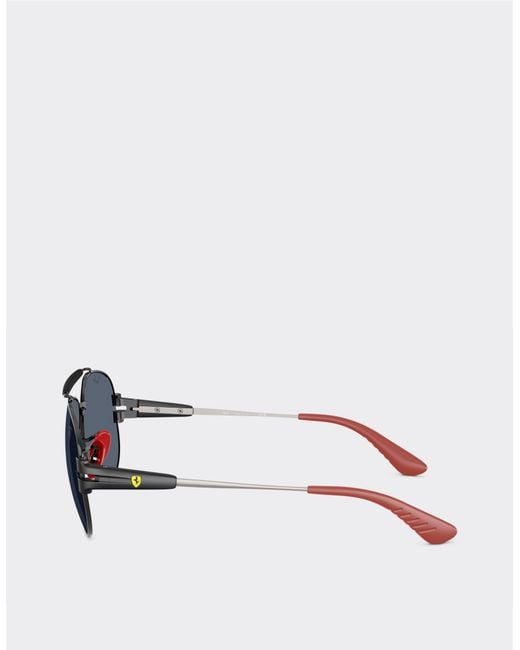 Ferrari Blue Ray-Ban For Scuderia Rb3762M