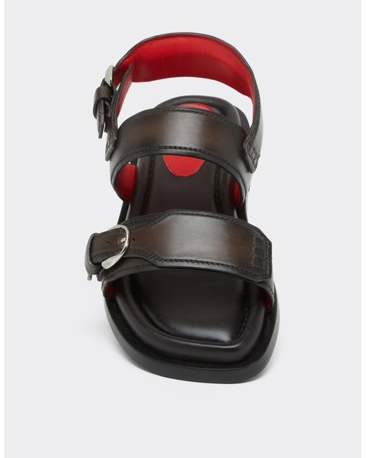 Ferrari White Flat Sandal for men