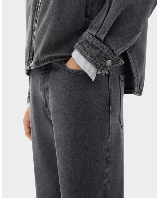 Ferrari Gray Five-Pocket Pants for men