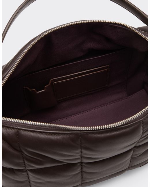 Ferrari Brown Gt Soft Mini Bag