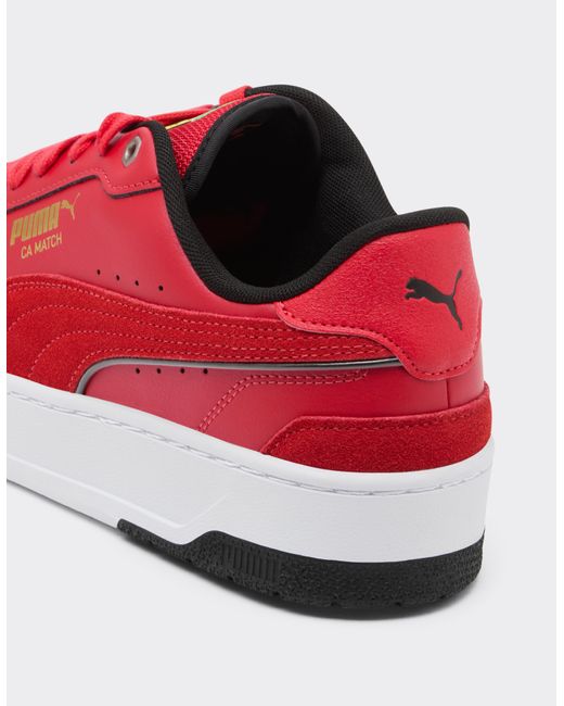 Ferrari Red Puma For Scuderia Ca Match Trainers
