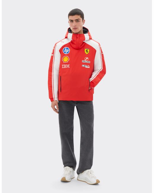 Ferrari Red Replica 2026 Puma Reversible Jacket For Scuderia Hp