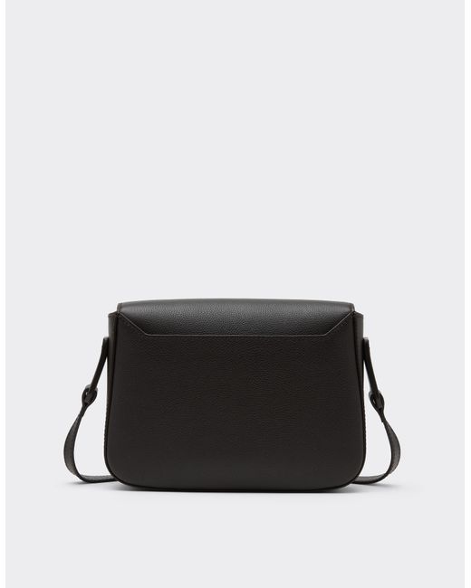 Ferrari Black Messenger Bag for men