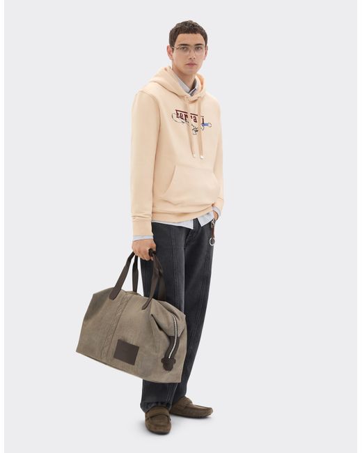 Ferrari Multicolor Nylon Duffel Bag for men