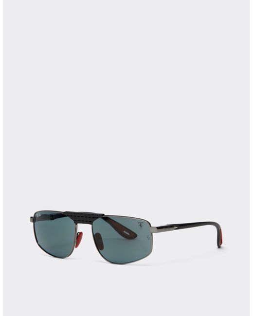 Ferrari Gray Ray-Ban For Scuderia Rb3776M