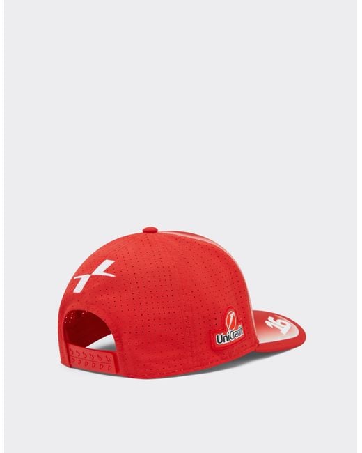 Ferrari Red Leclerc Replica 2026 Puma Baseball Cap For Scuderia Hp