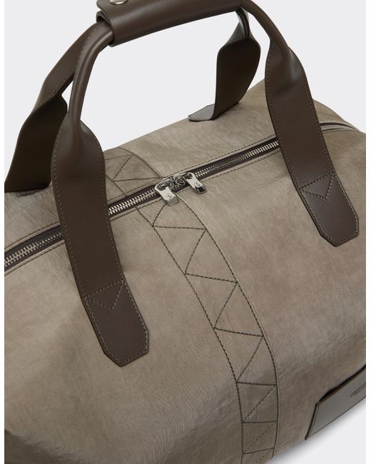 Ferrari Multicolor Nylon Duffel Bag for men