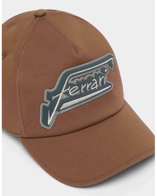 Ferrari Multicolor Baseball Cap With Applied Logo