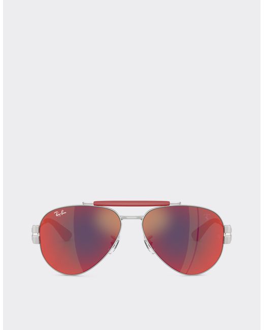 Ferrari Pink Ray-Ban For Scuderia Rb3762M Hypercar