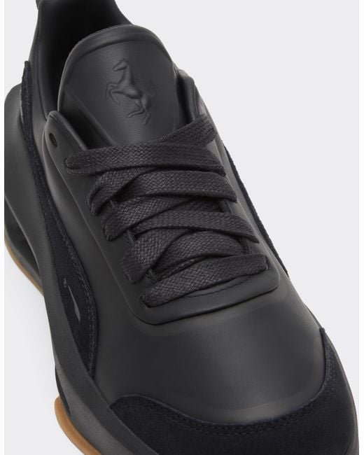 Ferrari Black Ultimate Nitro Puma Sneaker For