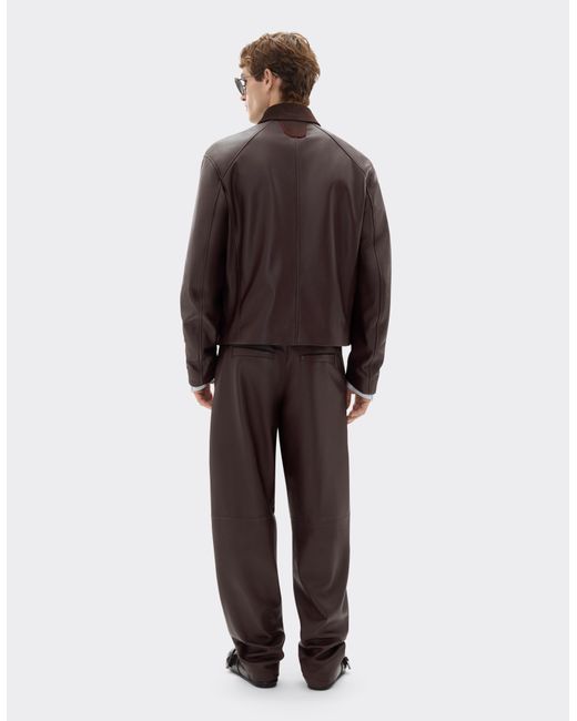 Ferrari Brown Overshirt Jacket for men