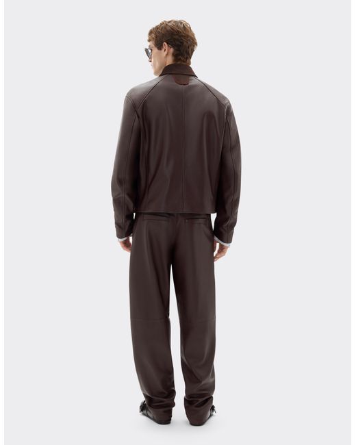 Ferrari Brown Overshirt Jacket for men