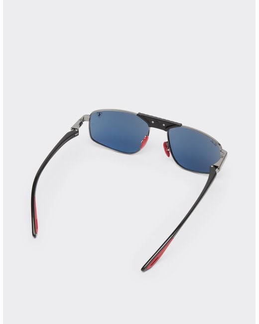 Ferrari Gray Ray-Ban For Scuderia Rb3776M