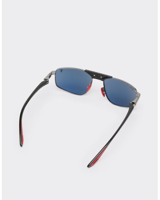 Ferrari Gray Ray-Ban For Scuderia Rb3776M