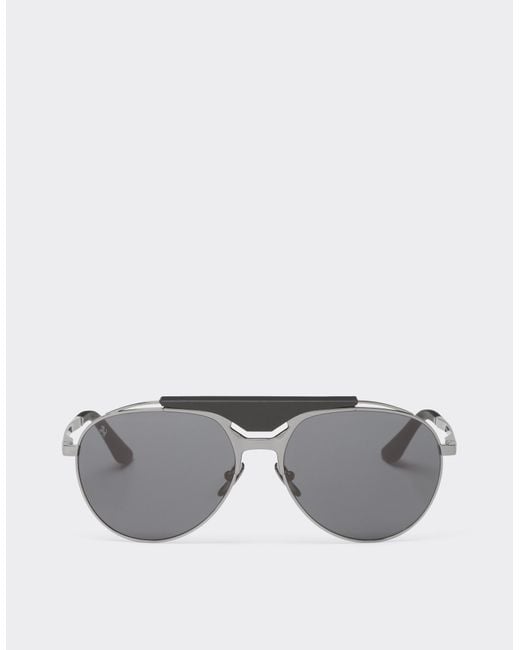 Ferrari Gray Sunglasses