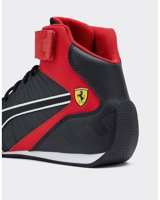 Chaussures Puma Pour Scuderia Kart Cat Mid Ferrari en coloris Rouge | Lyst