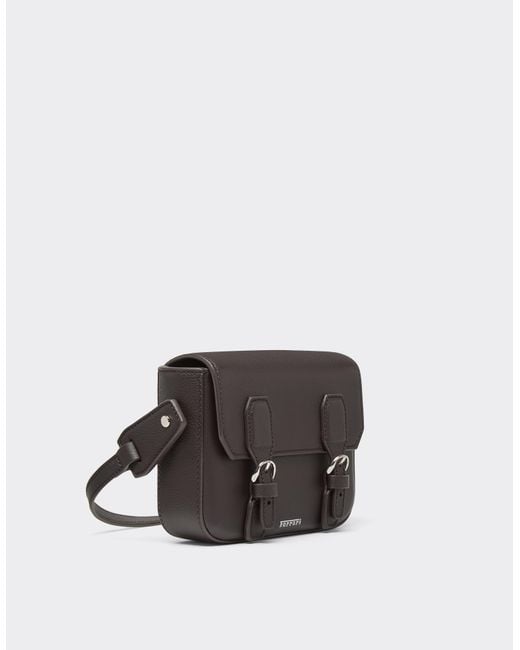 Messenger Bag Mini di Ferrari in Gray da Uomo