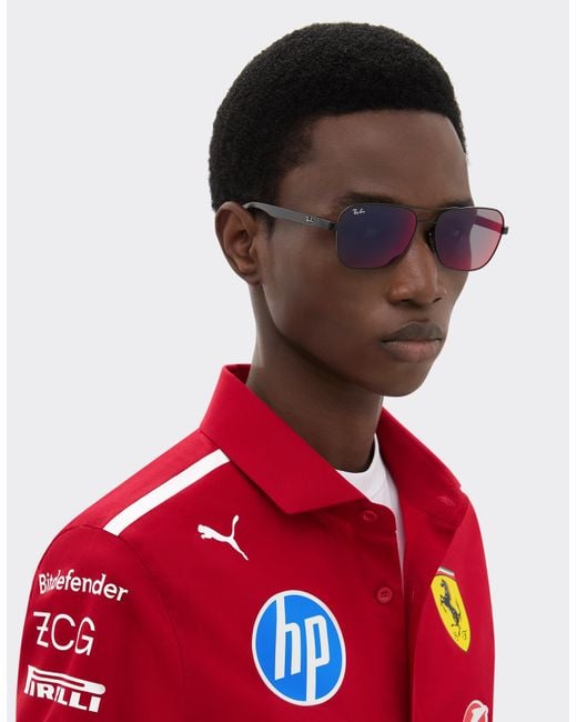 Ferrari Pink Ray-Ban For Scuderia Rb8336M