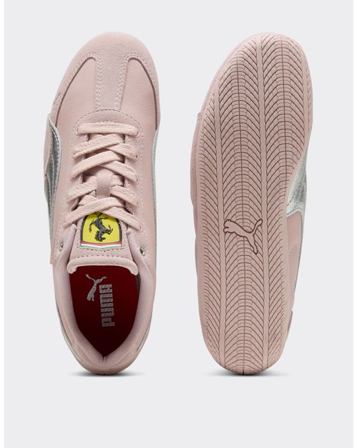 Ferrari Pink Puma Sneaker For Scuderia Speedcat