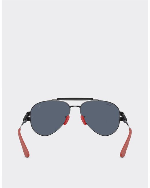 Ferrari Blue Ray-Ban For Scuderia Rb3762M