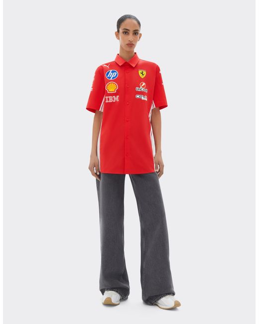 Ferrari Red Replica 2026 Puma For Scuderia Hp Shirt