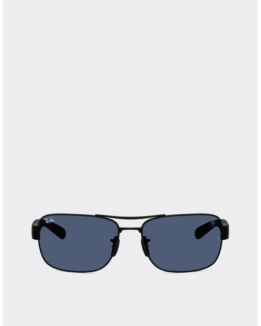 Ferrari Blue Ray-Ban For Scuderia Rb3763M