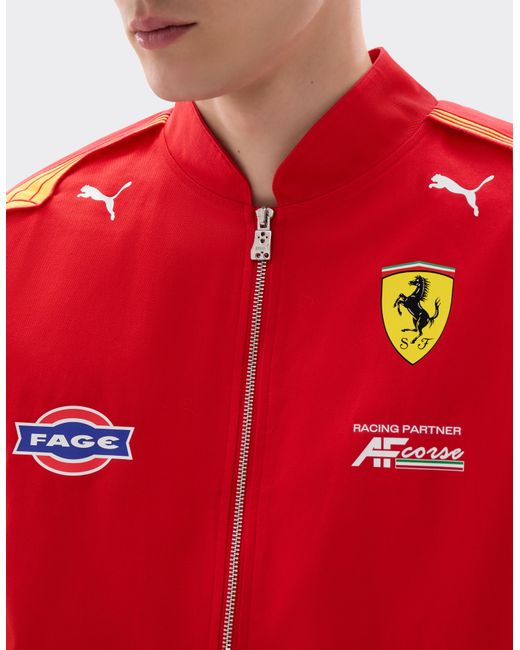 Ferrari Red Hypercar Replica 2026 Jacket