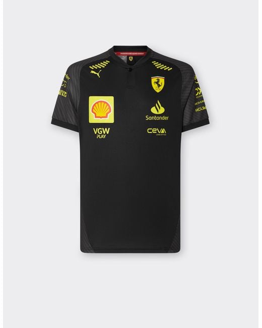 Ferrari Black Puma For Scuderia Monza Special Edition T-Shirt