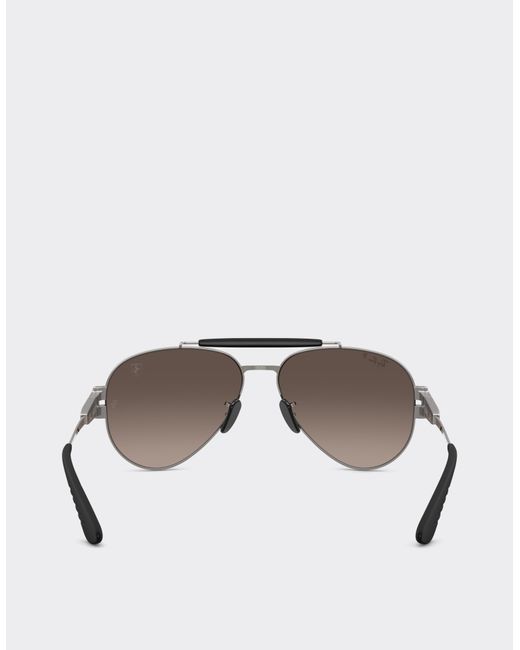 Ferrari Gray Ray-Ban For Scuderia Rb3762M