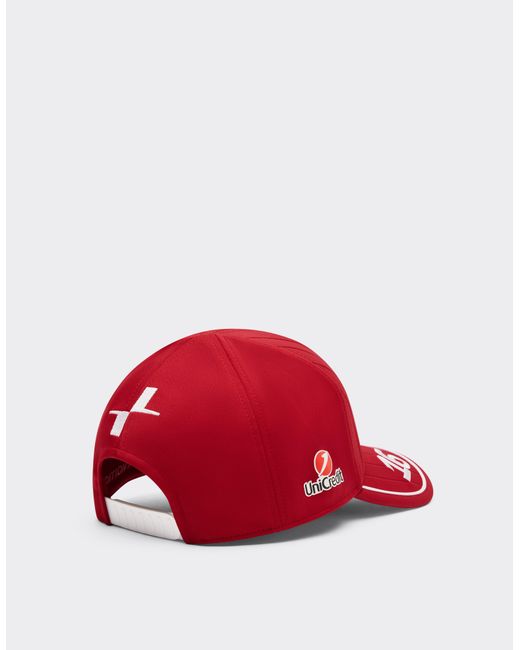 Ferrari Red Puma For Scuderia Hp 2025 Leclerc Baseball Cap