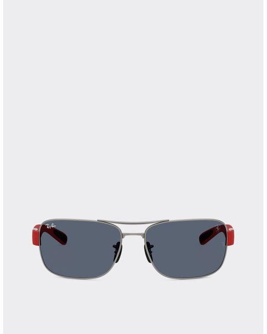 Ferrari Blue Ray-Ban For Scuderia Rb3763M