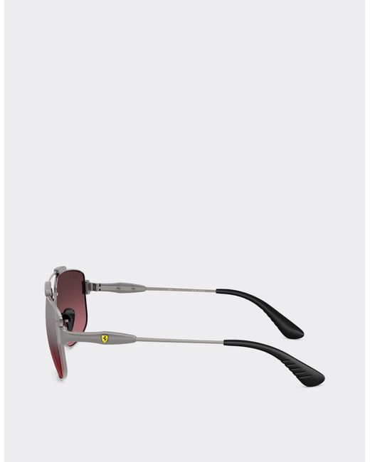 Ferrari Gray Ray-Ban For Scuderia Rb3789M