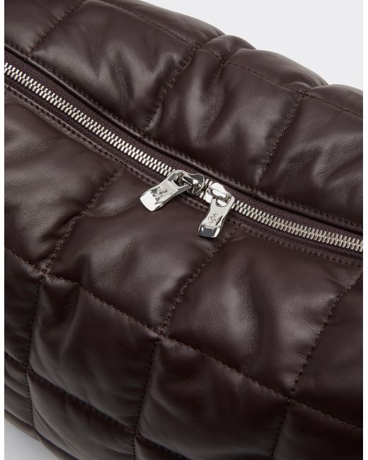 Ferrari Purple Gt Soft Shoulder Bag for men