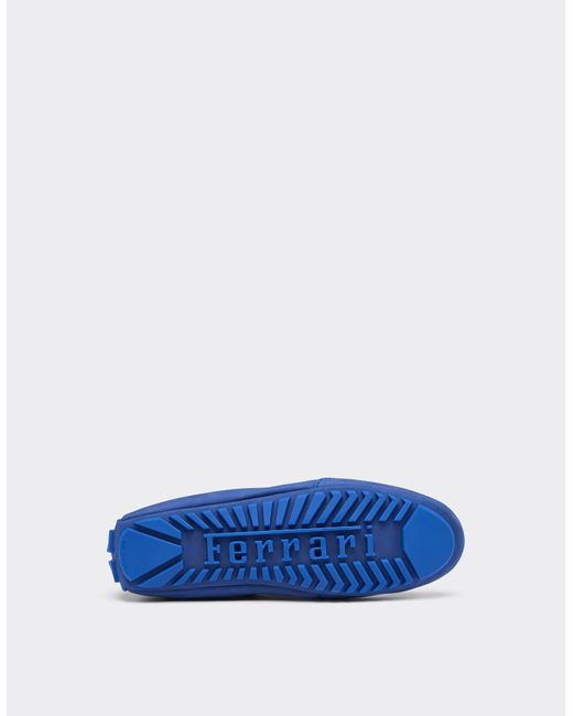 Ferrari Blue Driving Trainers for men