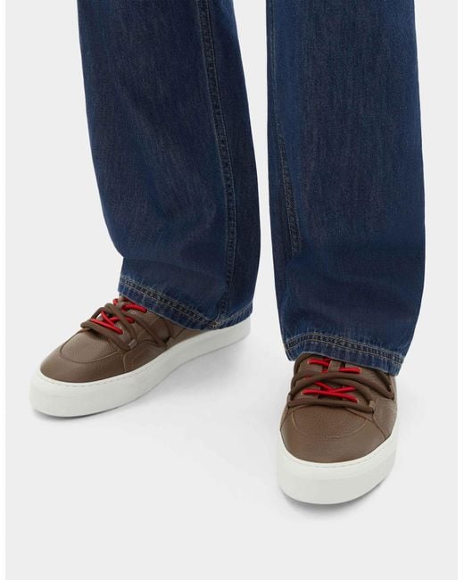 Ferrari White Low-Top Sneakers for men