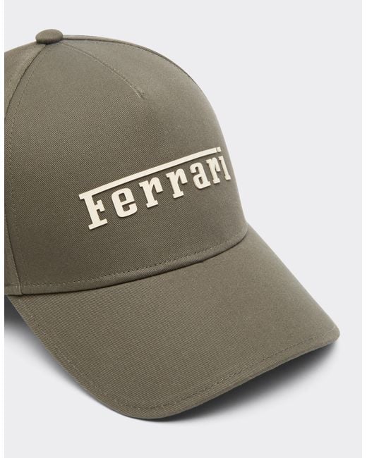 Ferrari Multicolor Baseball Cap With Rubberized Logo