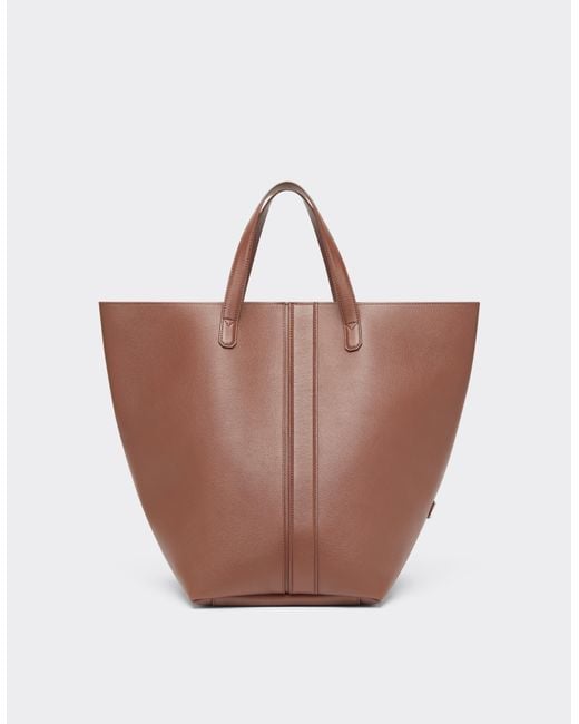 Borsa Tote di Ferrari in White