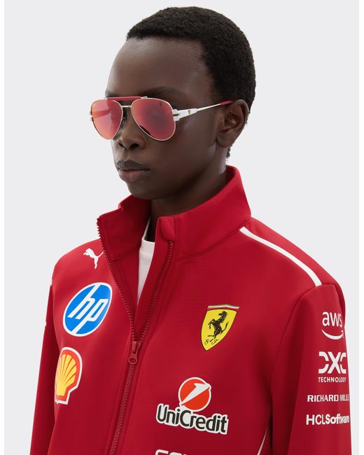 Ferrari Pink Ray-Ban For Scuderia Rb3762M Hypercar