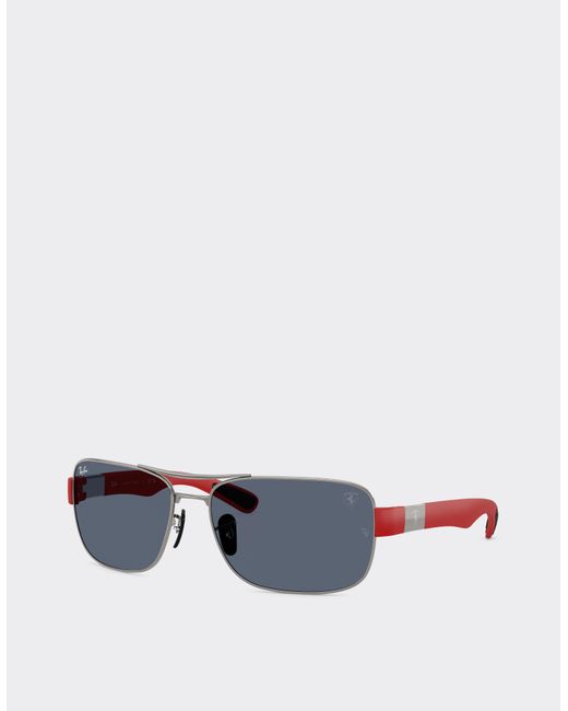 Ferrari Blue Ray-Ban For Scuderia Rb3763M