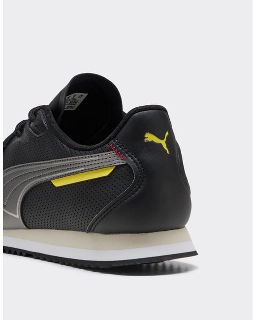 Ferrari Black Puma Sneaker For Scuderia Roma Stradale