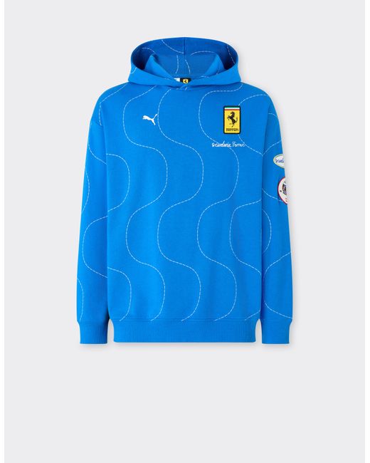トップス Puma For Scuderia 2025 Monza Sweatshirt Ferrari Puma For Scuderia Hp 2025 Monza Sweatshirt in Blue for Men
