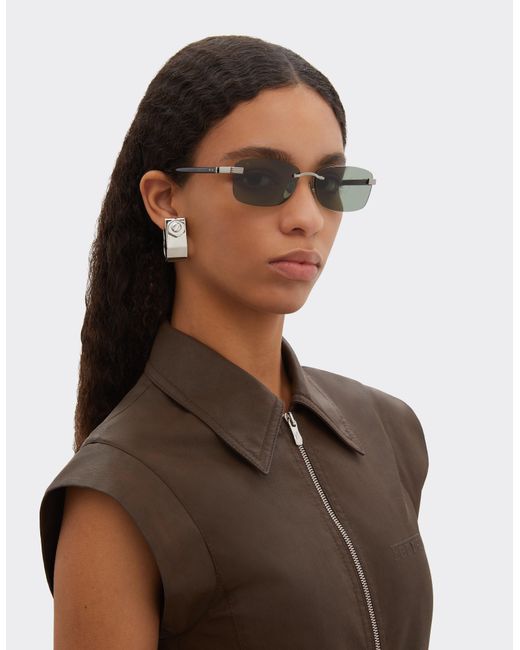 Ferrari Green Sunglasses