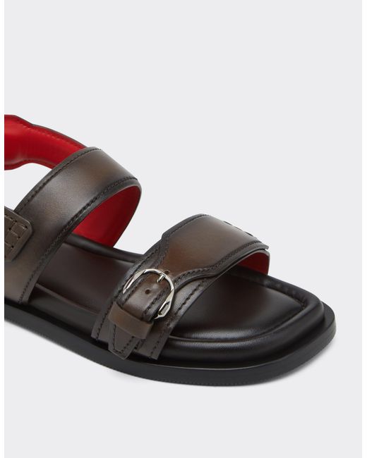 Ferrari White Flat Sandal for men