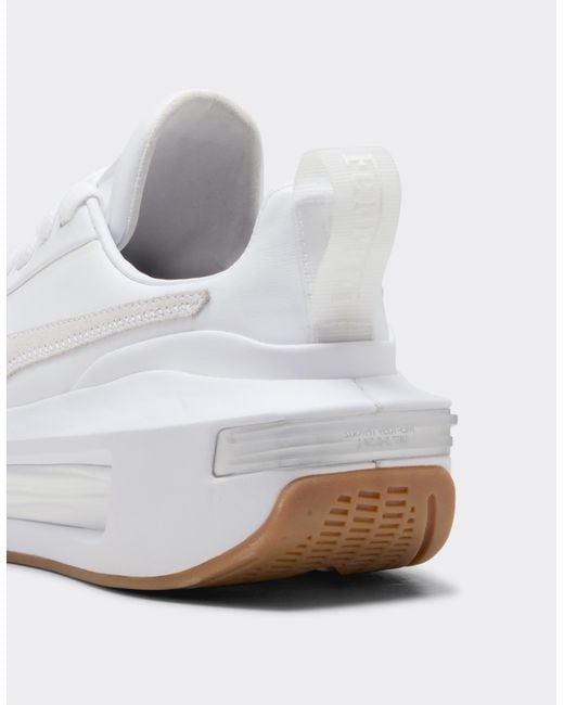 Ferrari White Ultimate Nitro Puma Sneaker For