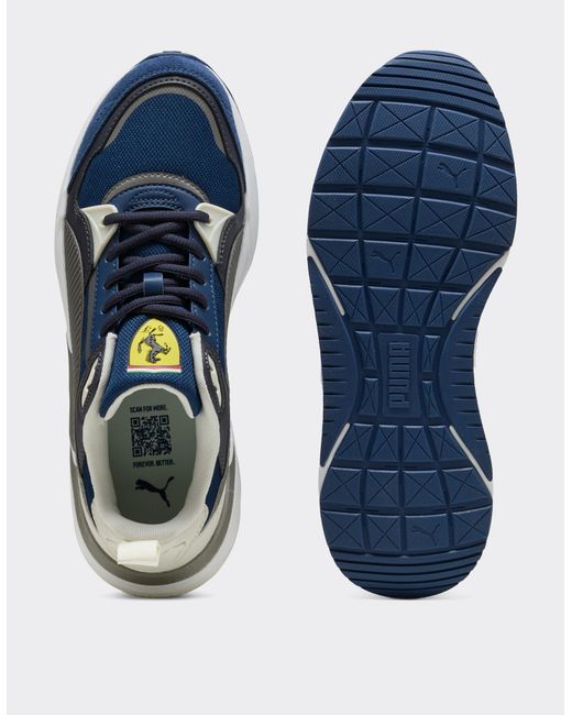 Ferrari Blue Puma Sneaker For Scuderia Trinity 2
