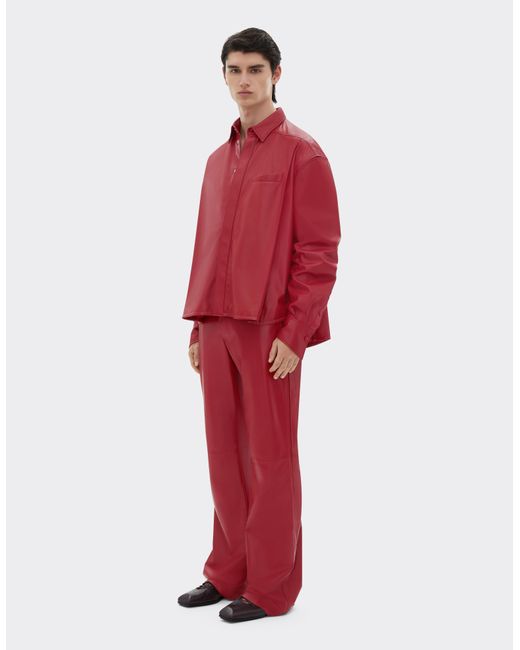 Ferrari Red Overshirt Jacket for men