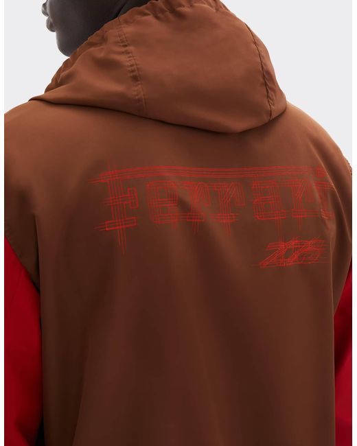 Ferrari Red Windbreaker For The 2026 Monaco Grand Prix for men