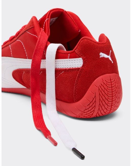 Ferrari Red Puma For Scuderia Hp 2025 Monza Limited Edition Rosso Corsa Trainers